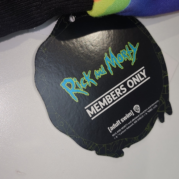 Rick and Morty Hoodie Size XL Members Only by Adult Swim. Graphic design hood - Picture 5 of 9